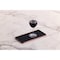 Service Ideas Modern Edge 11 in. x 5 in. Cocktail Serving Tray in Rose Gold TRMEF115RG - alternate 6