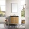James Martin Vanities Laurent 30" Single Vanity, Light Natural Oak, w/ 3 CM Phantome Eclos Top 545-V30-LNO-3PHT - alternate 9