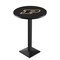 Holland Bar Stool Co 36" Blk Wrinkle Purdue Pub Table, 36" dia. Top L217B3636Purdue - alternate 1