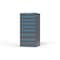 Strong Hold 8 drawer cabinet - (5x 5ft, 3x 7ft) - Blue accents - Keyed Different S3060-PPDAS-0803FS - alternate 3