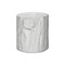 Monarch Specialties Accent Table 25"h, Indoor or Outdoor, Drum, Nightstand, Round, Side Table, White, Contemporary I 4121 - alternate 1