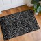 World Rug Gallery Tribal Pattern Area Rug 2 ft x 3 ft Black WR141BLACK2X3 - alternate 1