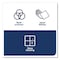Tork Tork Basic Centerfeed Paper Wiper White M2, High Absorbency, 6 x 600 Sheets, 121201, PK6 121201 - alternate 15