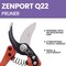 Zenport Euro-Pro Large Horticulture Pruner, 9-Inch Q22 - alternate 7