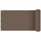 Wrightmaster 2.5 ft. x 12 ft. Brown Balcony Privacy Fence Screen with UV Blockage for Balcony Patio Deck Yard ZR-2512BW - alternate 1