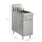 Koolmore Commercial 11 Gallon Natural Gas Stainless Steel Pasta Cooker With 6 Baskets, 70,000 BTU KM-PC6-NG - alternate 9