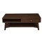 Homeroots 48" Brown Solid And Manufactured Wood Coffee Table With Drawer 524173 - alternate 1