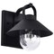 Nuvo Ridge, Small Outdoor Lantern, Black Finish, Clear Seeded Glass 60/8540 - alternate 1