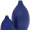 Homeroots Set of Two Cobalt Ceramic Round Table Vases, 2PK 384166 - alternate 8