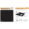 Allsop BASIC MOUSE PAD, BLACK 28229 - alternate 7