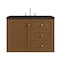 James Martin Vanities Laurent 36" Single Vanity, Honey Oak w/ 3 CM Phantome Eclos Top 545-V36-HNO-3PHT - alternate 10