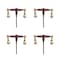 Mytee Products PRO Chain Binder Ratchet Style 5/16in - 3/8in w/ Grab Hooks, 7100 lbs WLL, 4PK CBRS516-PROx4 - alternate 1