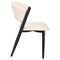 Leisuremod Aspen Collection Modern Dining Chair Black Frame in White ACBL51W - alternate 10