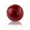 Homeroots Set of Two 3" Red Aluminum Decorative Orbs, 2PK 383771 - alternate 6