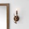 Jonathan Y Cody 5.5" 1-Light Southwestern Bohemian Resin/Iron Faux Antler LED Vanity Light, Brown Wood Fin, 2PK JYL6307A-SET2 - alternate 13