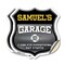 Signmission Samuel's Garage I Can Fix Everything But Stupid, 18 inch X 18 inch, Vinyl Decal, 2PK SHI-D-2PACK-18-490-SAMUEL - alternate 1