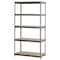 Sandusky Lee Freestanding Bulk Storage Rack, 18 in D, 36 in W, 5 Shelves, Silver Vein UR361872PB5P-SV - alternate 9