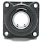 Moline Bearing 4 Holes, Square Housing, 4 Bolt Flange Bearing, Tapered Roller, 1-1/4 in Dia, Cast Iron, Set Screw 19311104 - alternate 6