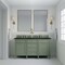 James Martin Vanities Brittany 60" Double Vanity, Smokey Celadon, w/ 3 CM Phantome Eclos Top 650-V60D-SC-3PHT - alternate 7