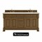 James Martin Vanities Brookfield 72 in. Double Vanity, Honey Oak w/ 3 CM Victorian Silver Silestone Top 547-V72-HNO-FVSL - alternate 1