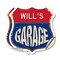 Signmission Will's Garage, 18 inch X 18 inch, Vinyl Decal, 2PK SHI-D-2PACK-18-383-WILL - alternate 1