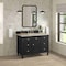 James Martin Vanities Lorelai 48" Single Vanity, Black Onyx, w/ 3 CM Tajnar Eclos Top w/FreePower Wireless Charger 424-V48-BKO-FTJR - alternate 9