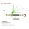 Mytee Products Chain Binder Kit - 4Pc 3/8in-1/2inFolding Binder & 4Pc 3/8inx36ft Safety Chain, 4PK CBFHSH38x4-SC3836x4-KIT - alternate 9