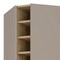 Homeroots 72in Brown and Taupe Wood Corner Bar Cabinet With Four Doors 479764 - alternate 6