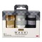 Scotch Washi Glitter Metallic Tape, Black/Gold/Silver, Assorted Sizes/Colors/Finishes, 15PK C1017-15-P6 - alternate 1