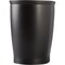 Idesign Kent 2 Gal. Bronze Oval Wastebasket 93440 - alternate 1