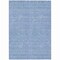 Homeroots 10' X 14' Sky Blue And Ivory Floral Washable Indoor Outdoor Area Rug 582373 - alternate 9