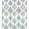 York Wallcoverings Marketplace Motif White and Multi Wallpaper MN1852 - alternate 1