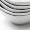 Our Table Simply White 6 Piece 7 Inch Rectangular Porcelain Bowl Set in White 133105.01 - alternate 5