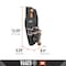 Klein Tools Pouch, Tool Pouch, Modbox, 6-Pocket, Black/Gray/Orange, Polyester, 6 Pockets 55830MB - alternate 10