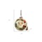 Homeroots Winter Wreath Forest Santa Hand Painted Mouth Blown Glass Ornament 477547 - alternate 5