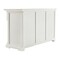 Homeroots Modern Farm White Three Door Buffet Server 388248 - alternate 7