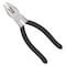 Vulcan Linesman Plier, 7 in OAL, 1.2 mm Cutting Capacity, 1-1/4 in Jaw Opening, Black Handle, Non-Slip Handle JL-NP005 - alternate 1