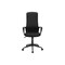 Monarch Specialties Office Chair, Adjustable Height, Armrests, Swivel, Ergonomic, Work, Black Fabric, Black Metal I 7354 - alternate 9