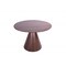 Homeroots 47" Brown Wood Pedestal Base Round Top Dining Table 372067 - alternate 5