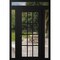 Vdomdoors Front Exterior Prehung Metal-Plastic Door Clear Glass / MANUX 8355 Matte Black / Office Commercial MANUX8355EXD-BLK-W12+36+12xH80+12-LH-I - alternate 1
