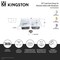 Kingston Brass 33-Inch Cast Iron Self-Rimming Double Bowl Drop-In Kitchen Sink, 5-Hole with Basket Strainers x 2 KGT33229D58 - alternate 2