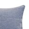 Homeroots 20" X 20" Blue Chenille Zippered Pillow 535257 - alternate 7