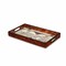 Homeroots World Map Vintage Burlwood Serving Tray 401789 - alternate 6