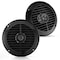 Pyle Pyle 6.5 Inch Dual Marine Speakers, 120W Waterproof Outdoor Stereo, Polypropylene Cone, Cloth Surround PLMR67B - alternate 1