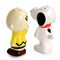 Peanuts Classical Pals Charlie Brown and Snoopy Figurine Salt and Pepper Shaker Set 80628.02 - alternate 6