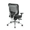 Space Seating 818A Series Big & Tall Executive High Back Chair with Genuine Leather Seat, Black 818A-41P9C1A8 - alternate 4