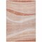 Homeroots 8' X 10' Salmon And Pink Abstract Washable Indoor Outdoor Area Rug 603710 - alternate 9
