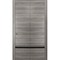 Sartodoors Sliding Closet Bi-fold Doors, Planum 0012 Ginger Ash and Aluminum Strips, Sturdy Tracks Moldings Tr PLANUM0012BF-GA-84 x 80 (2* 42x80) - alternate 1