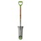 Ames Drain Spade Shovel, Tempered Steel, Comfort Step, Wood Handle, D-Grip 2531700 - alternate 1
