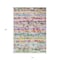 Homeroots 10' X 14' Green Ivory And Purple Striped Washable Indoor Outdoor Area Rug 589187 - alternate 9